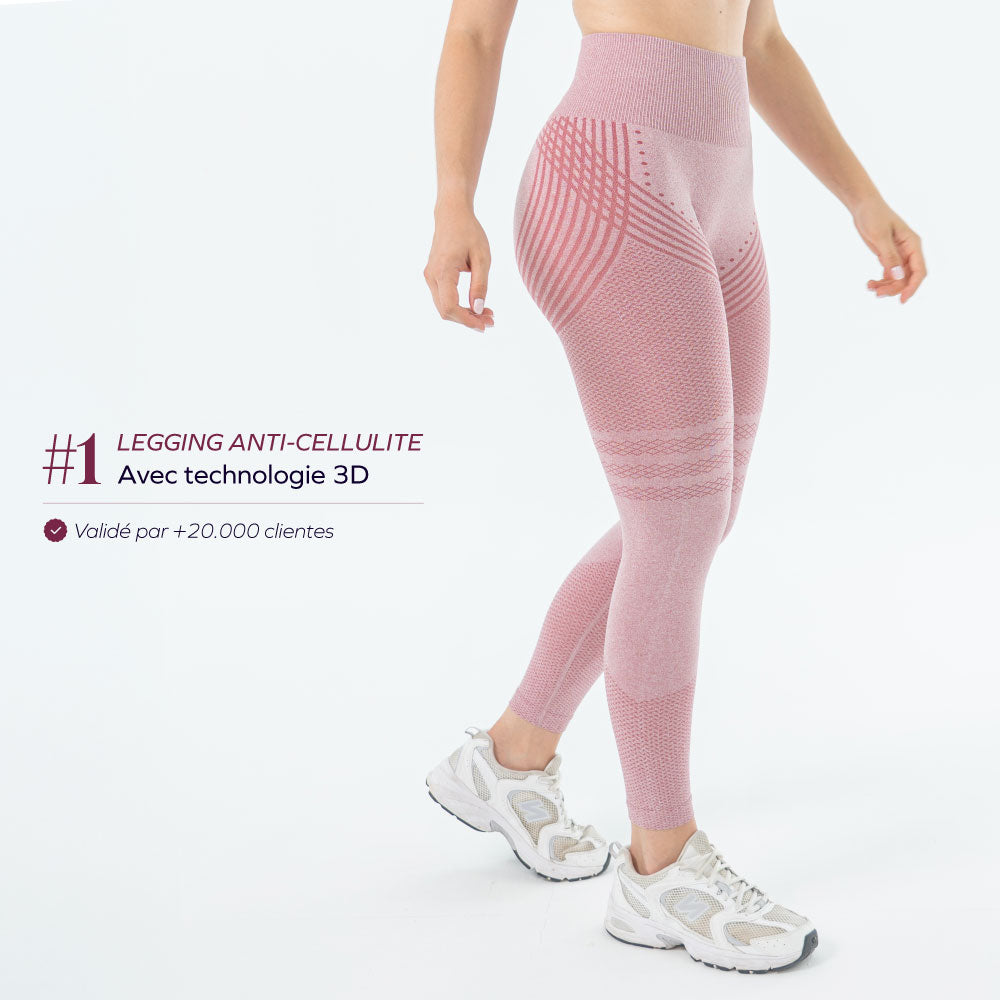 Legging 3D | Bleu Azur