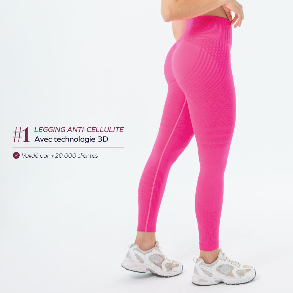 Legging 3D | Bleu Azur