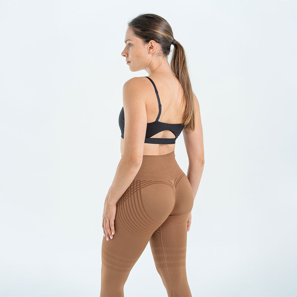 Legging 3D | Marron